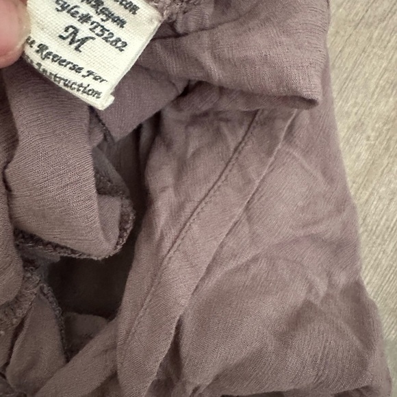 Anthropologie Mine Women’s Medium Rustic Bohemian Romper with Pockets - Picture 14 of 14